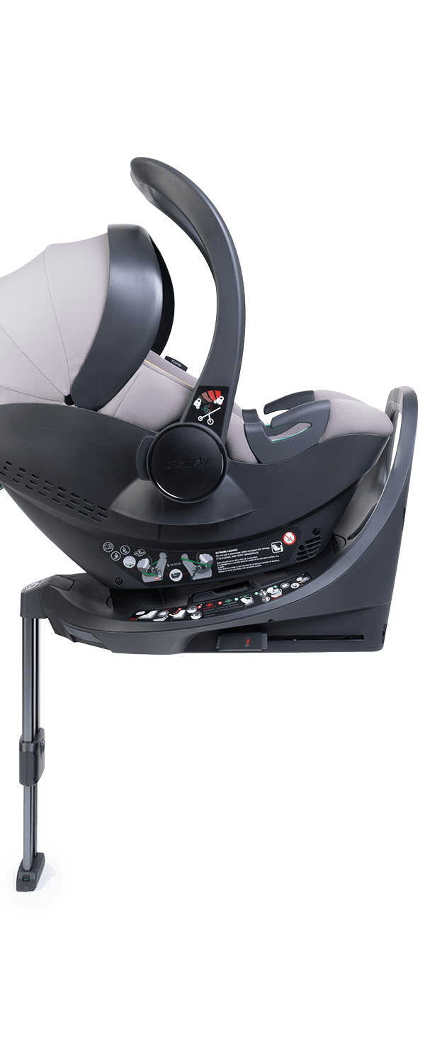 Cocoon 360 Storm Grey Car Seat & ISOFIX Base