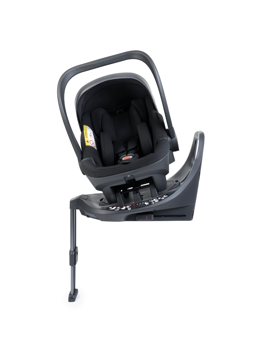 Core 2 Black Pushchair and Carrycot - Complete 360 Car Seat Bundle