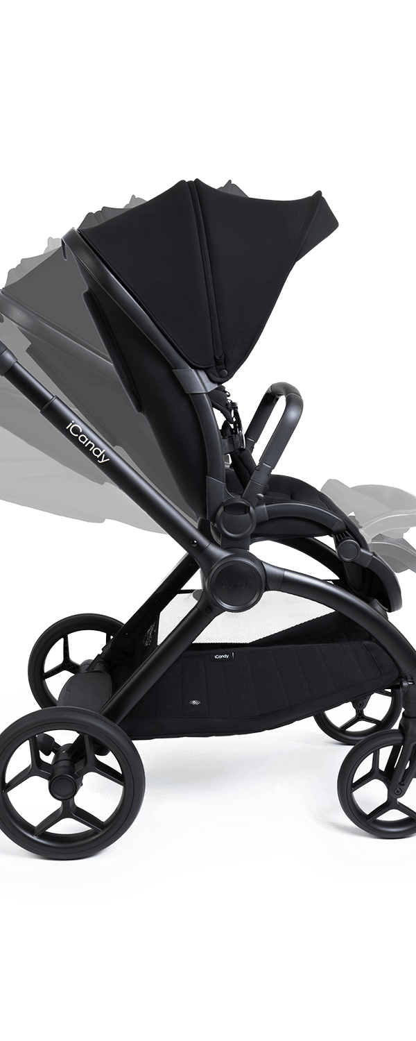Core 2 Black Pushchair and Carrycot - Complete Bundle