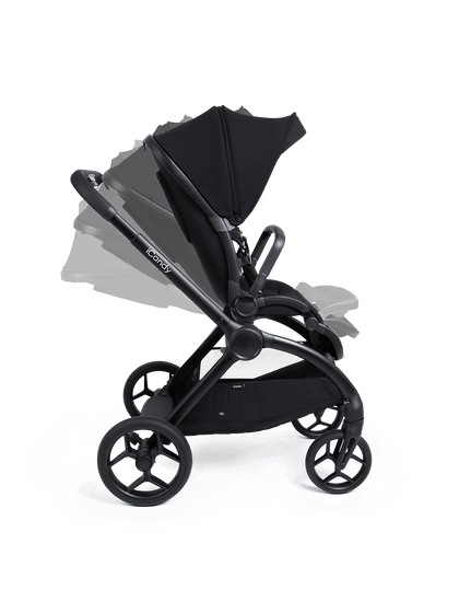 Core 2 Black Pushchair and Carrycot - Complete Bundle