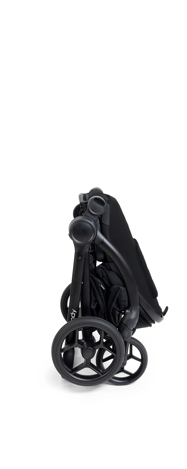 Core 2 Black Pushchair and Carrycot - Complete Bundle