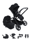 Core 2 Black Pushchair and Carrycot