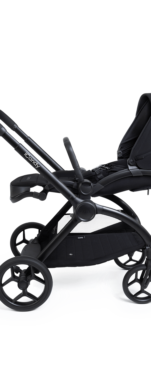 Core 2 Black Pushchair and Carrycot