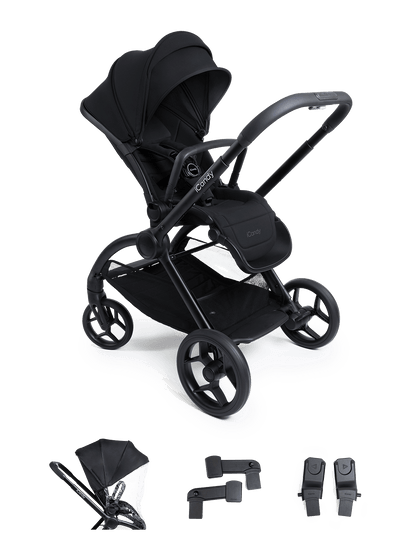 Core 2 Black Pushchair
