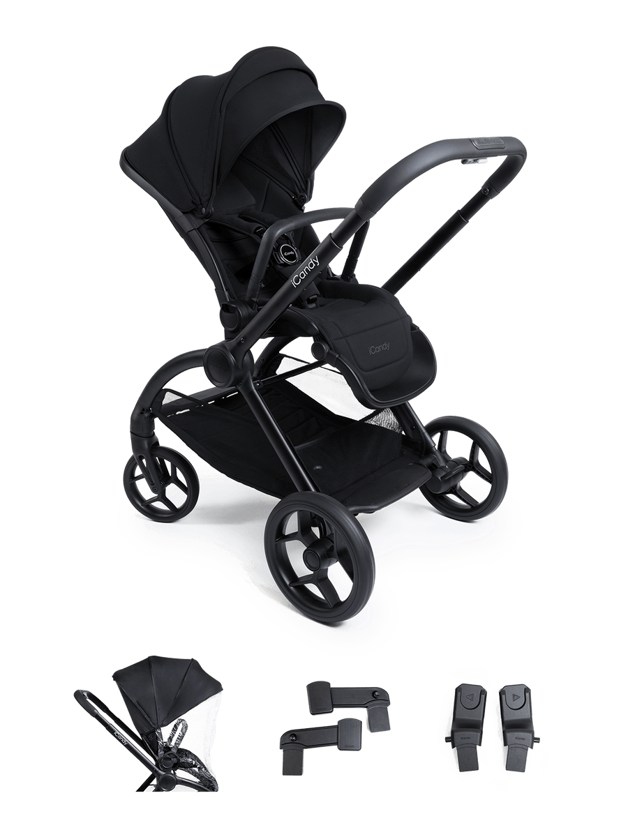 Core 2 Black Pushchair
