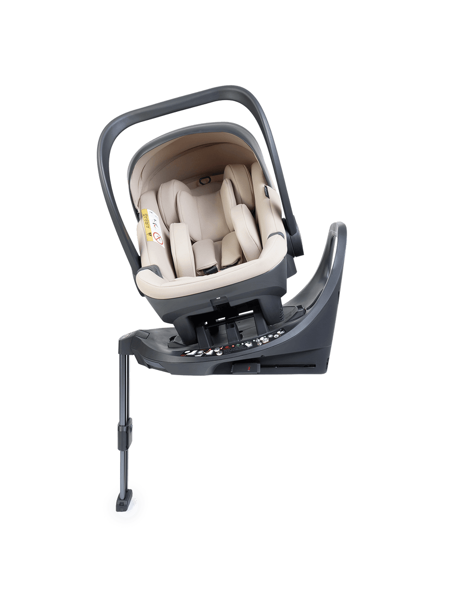 Core 2 Sandstone Pushchair and Carrycot - Complete 360 Car Seat Bundle