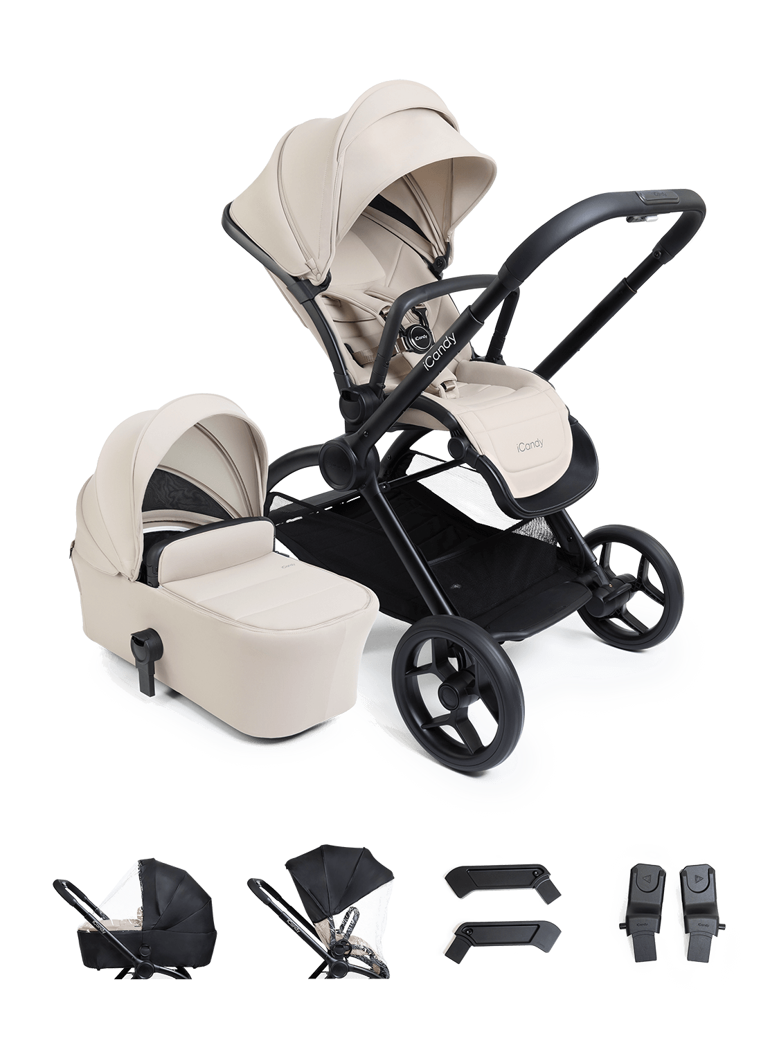 Core 2 Sandstone Pushchair and Carrycot