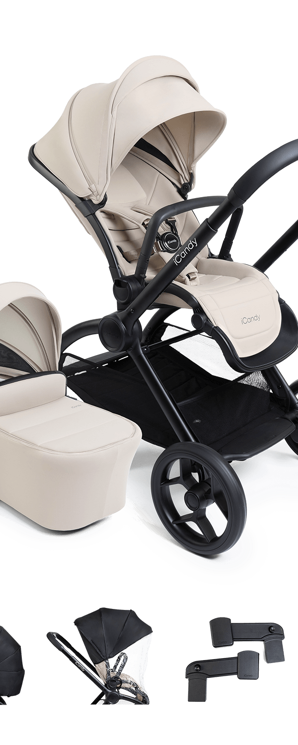 Core 2 Sandstone Pushchair and Carrycot