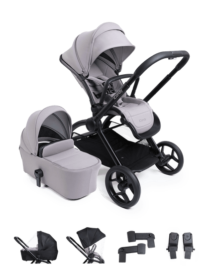 Core 2 Storm Grey Pushchair and Carrycot