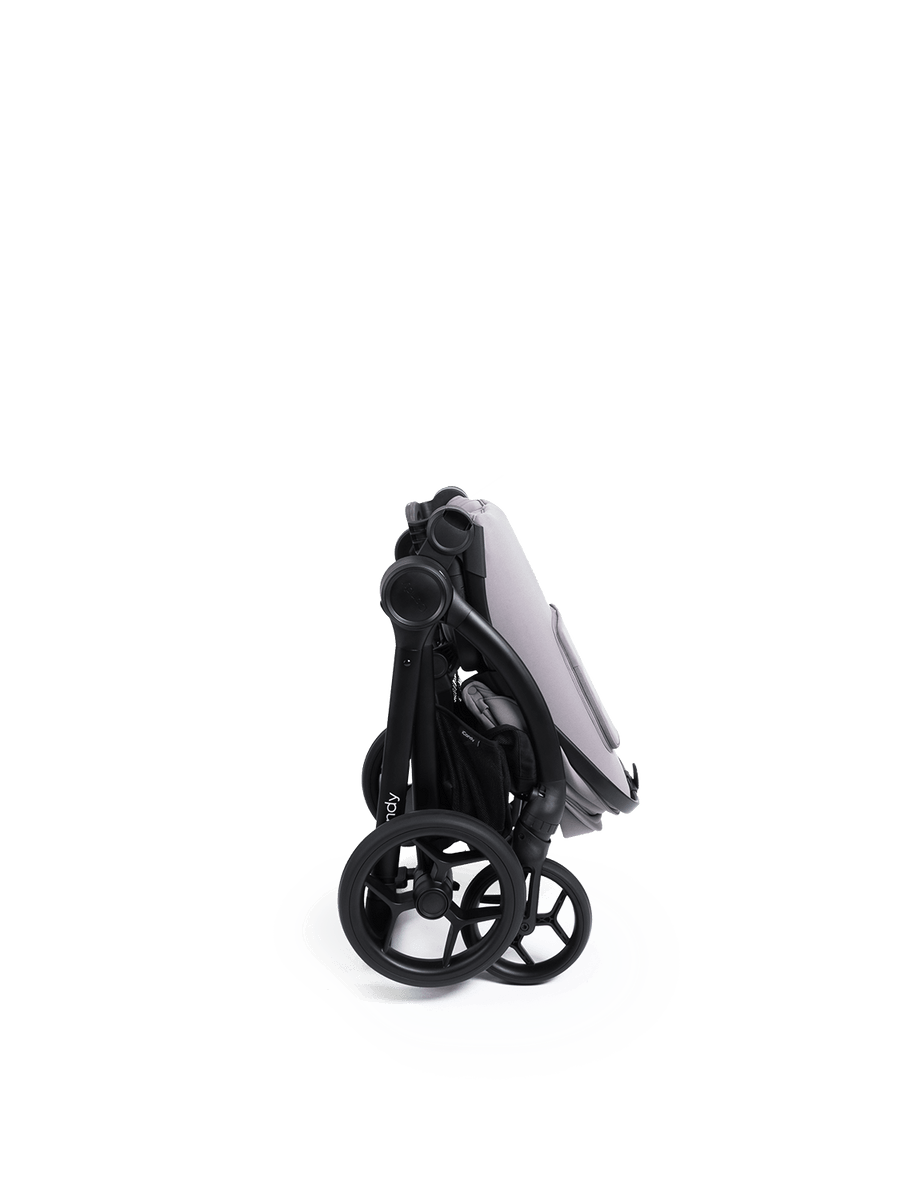 Core 2 Storm Grey Pushchair and Carrycot - Complete 360 Car Seat Bundle