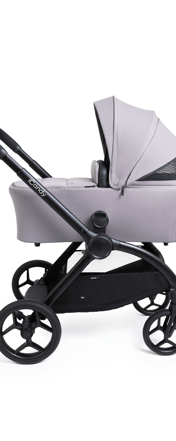 Core 2 Storm Grey Pushchair and Carrycot - Complete Bundle