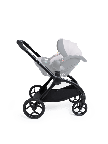 Core 2 Storm Grey Pushchair and Carrycot - Complete Bundle