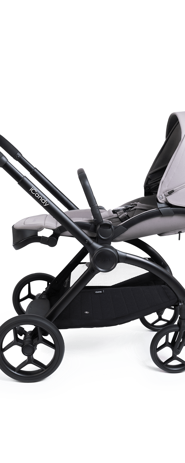 Core 2 Storm Grey Pushchair and Carrycot - Complete Bundle