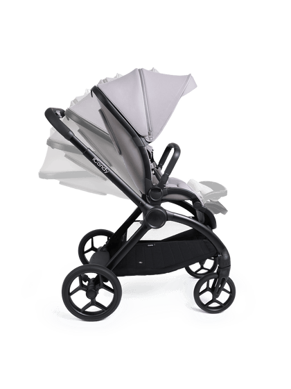 Core 2 Storm Grey Pushchair and Carrycot - Complete Bundle