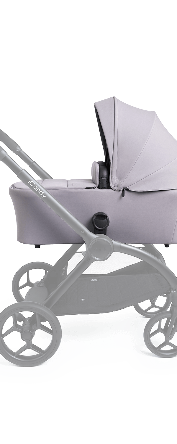 Core 2 Storm Grey Carrycot