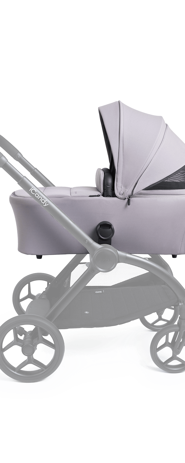 Core 2 Storm Grey Carrycot
