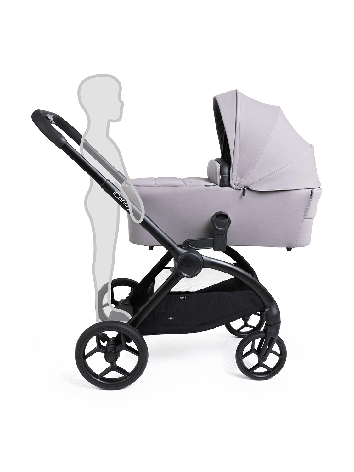 Core 2 Storm Grey Pushchair and Carrycot