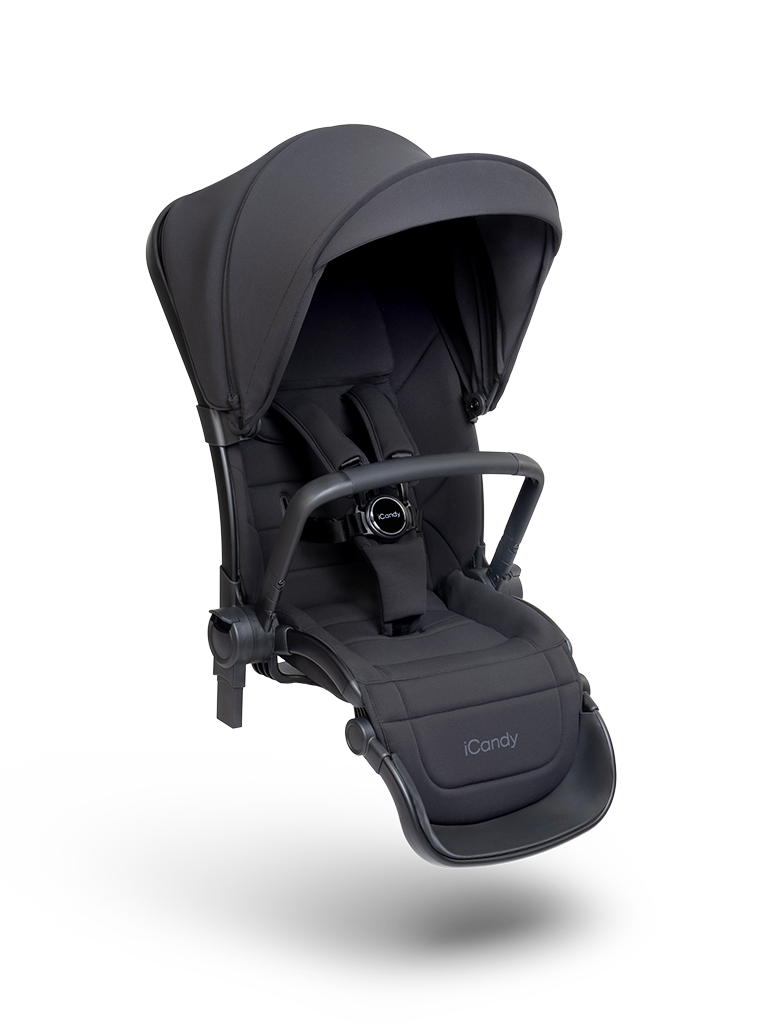 Core 2 Black Seat Unit Fabric with Harness