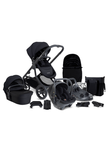 Orange 4 Black Travel System & 360 Car Seat