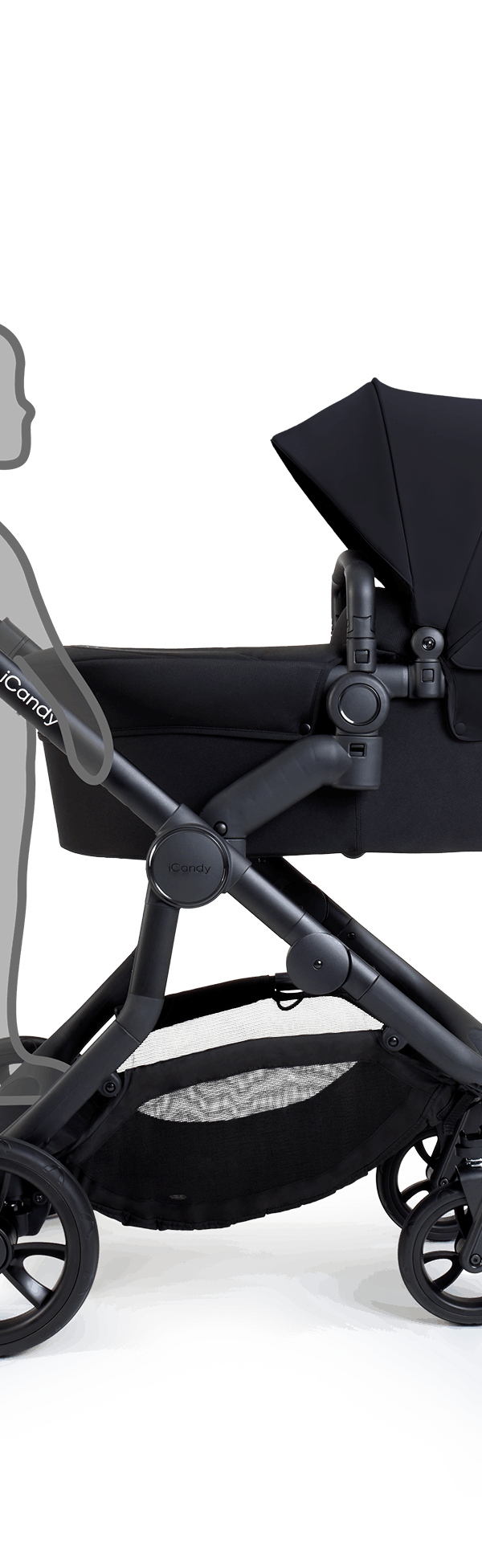 Orange 4 Black Travel System & 360 Car Seat