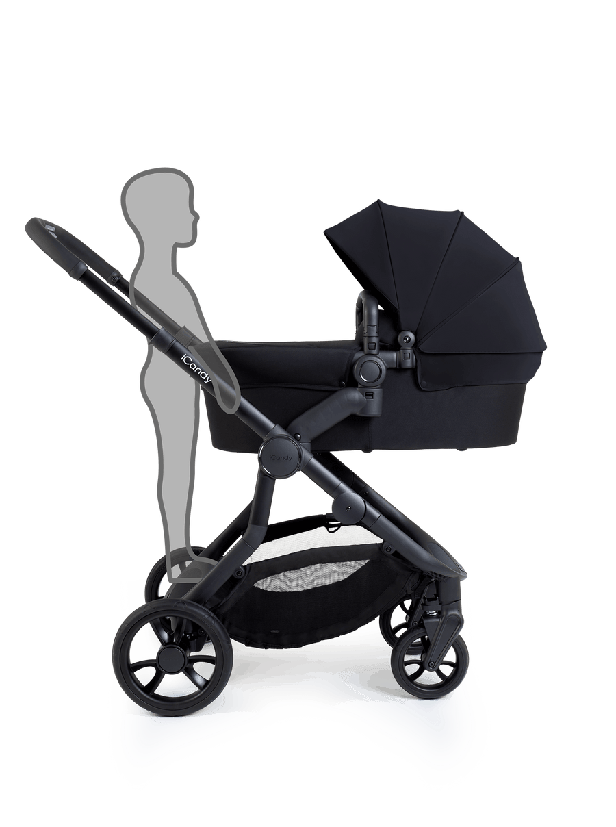 Orange 4 Black Travel System & 360 Car Seat