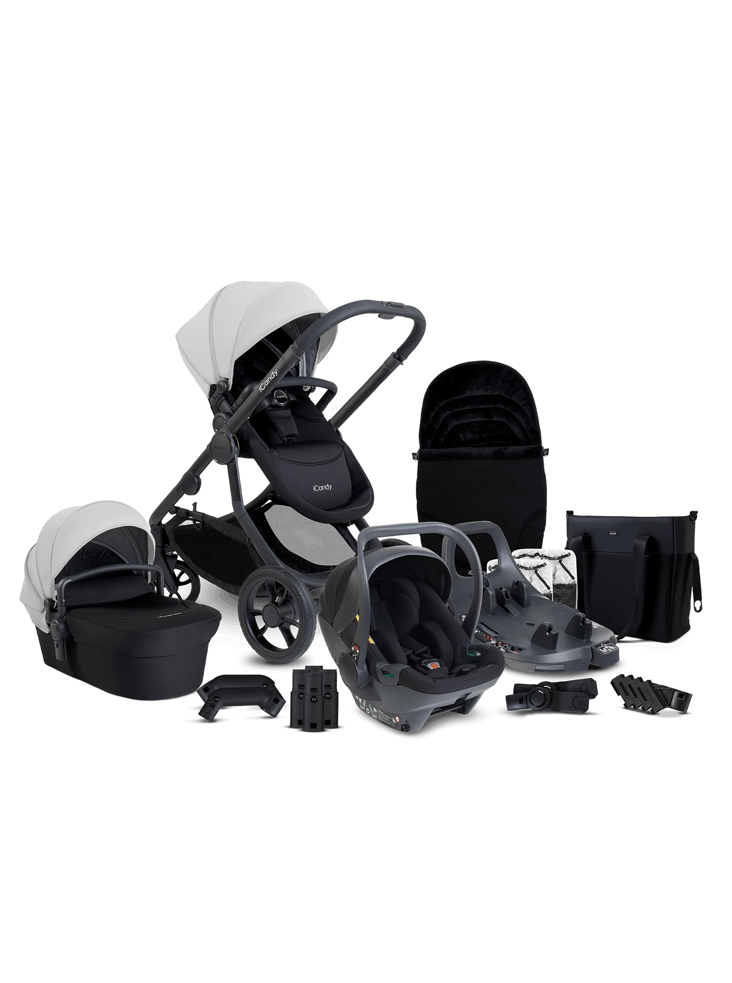 Orange 4 Glacier Travel System & 360 Car Seat