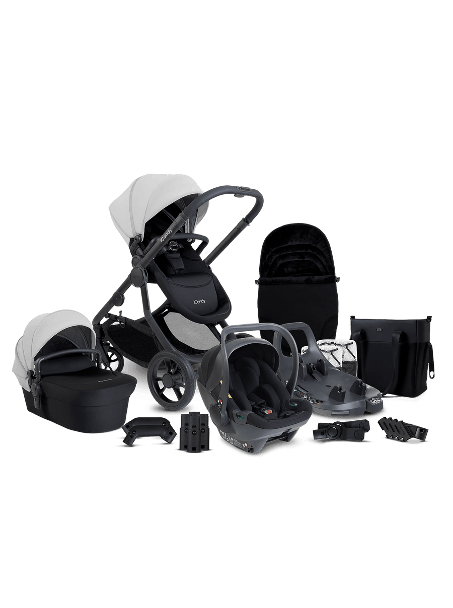 Orange 4 Glacier Travel System & 360 Car Seat