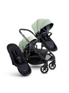 Orange 4 Pistachio Double Pushchair Bundle