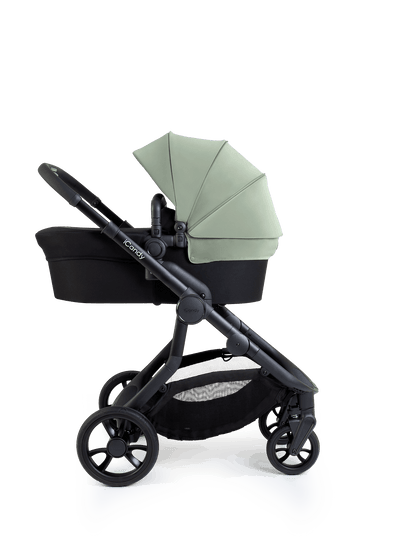 Orange 4 Pistachio Travel System & 360 Car Seat