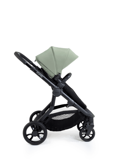 Orange 4 Pistachio Travel System & 360 Car Seat