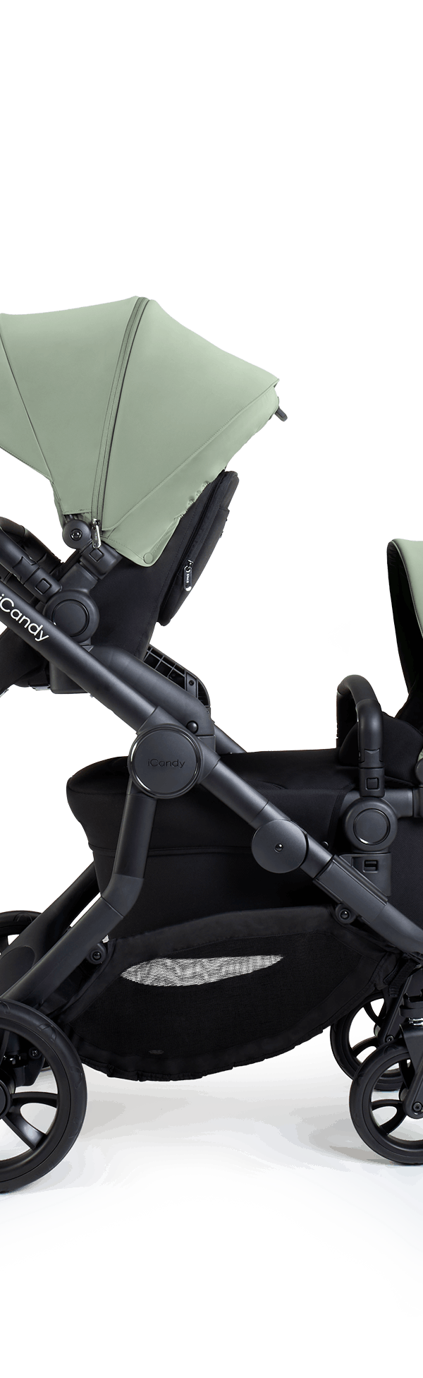 Orange 4 Pistachio Travel System & 360 Car Seat