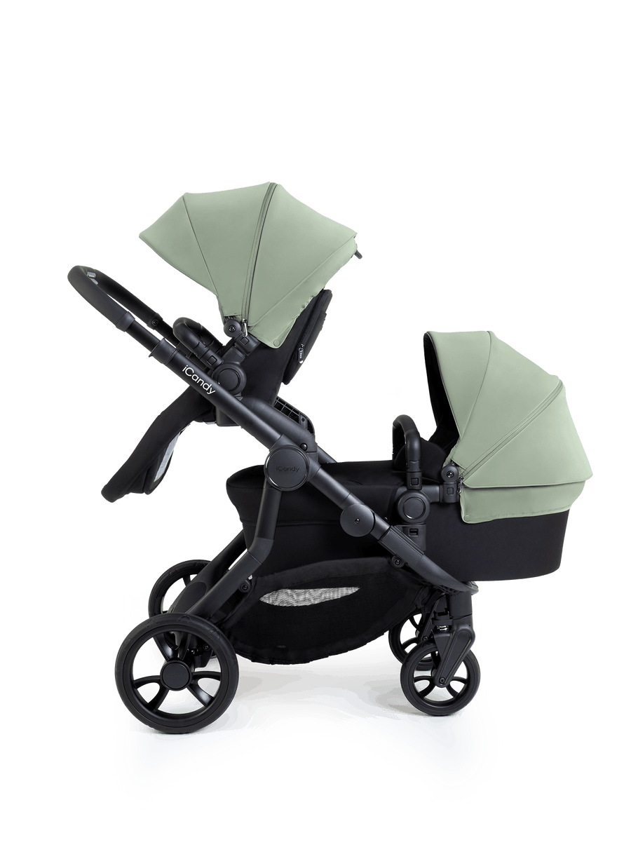 Orange 4 Pistachio Travel System & 360 Car Seat