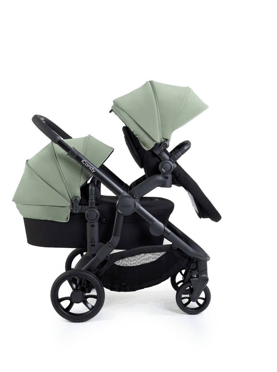 Orange 4 Pistachio Travel System & 360 Car Seat