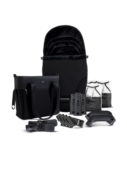 Orange 4 Pistachio Travel System & 360 Car Seat