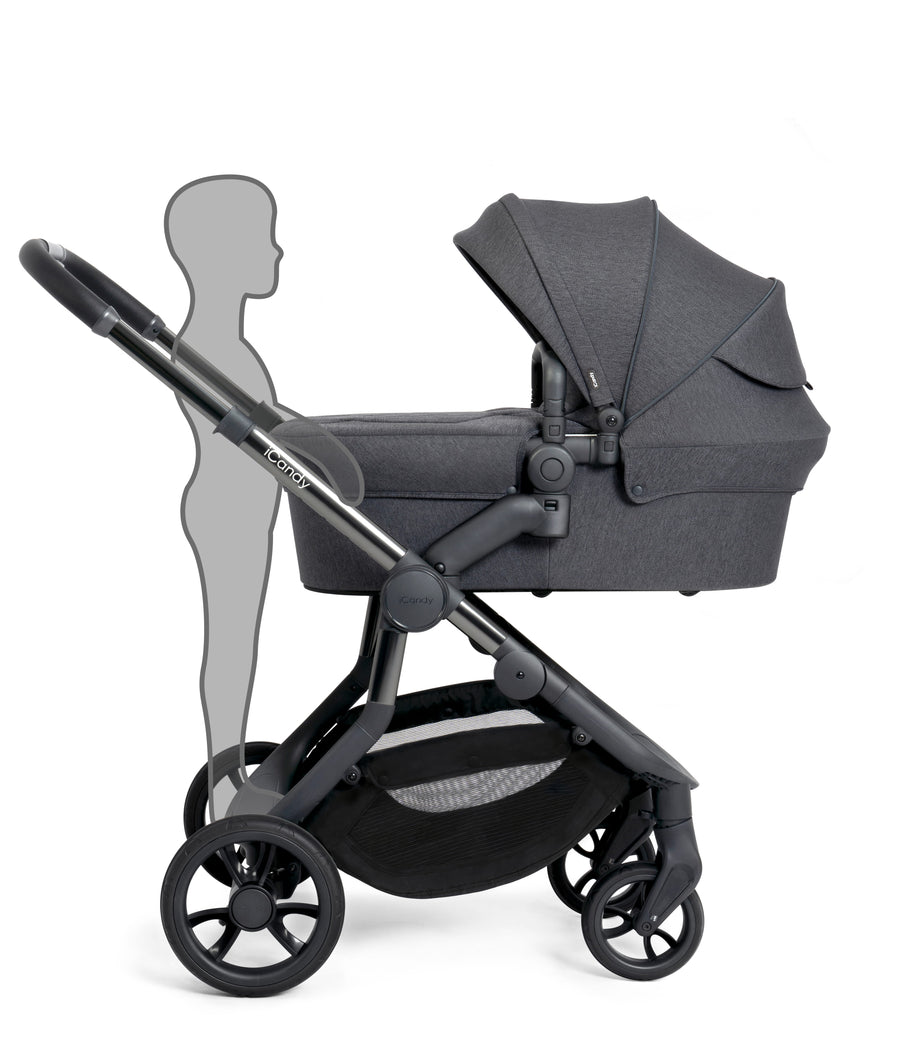 Orange 3 Dark Slate Pushchair Combo