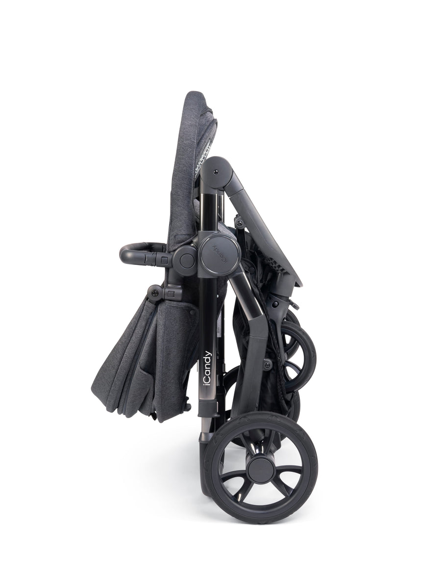 Orange 3 Dark Slate Pushchair Combo