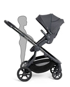 Orange 3 Dark Slate Pushchair Combo