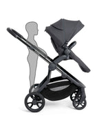 Orange 3 Dark Slate Pushchair Combo