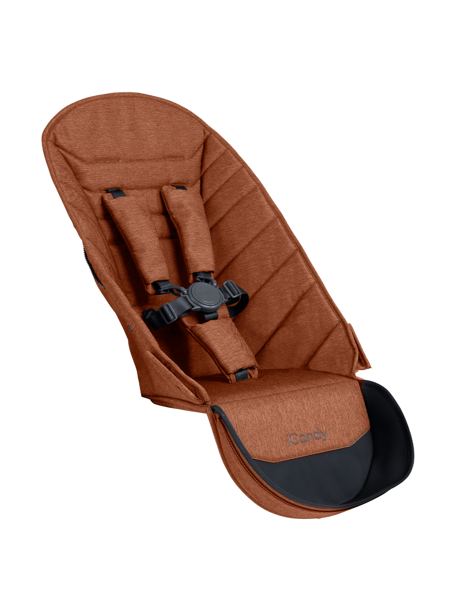 Peach 6 Terracotta Seat Unit Fabric