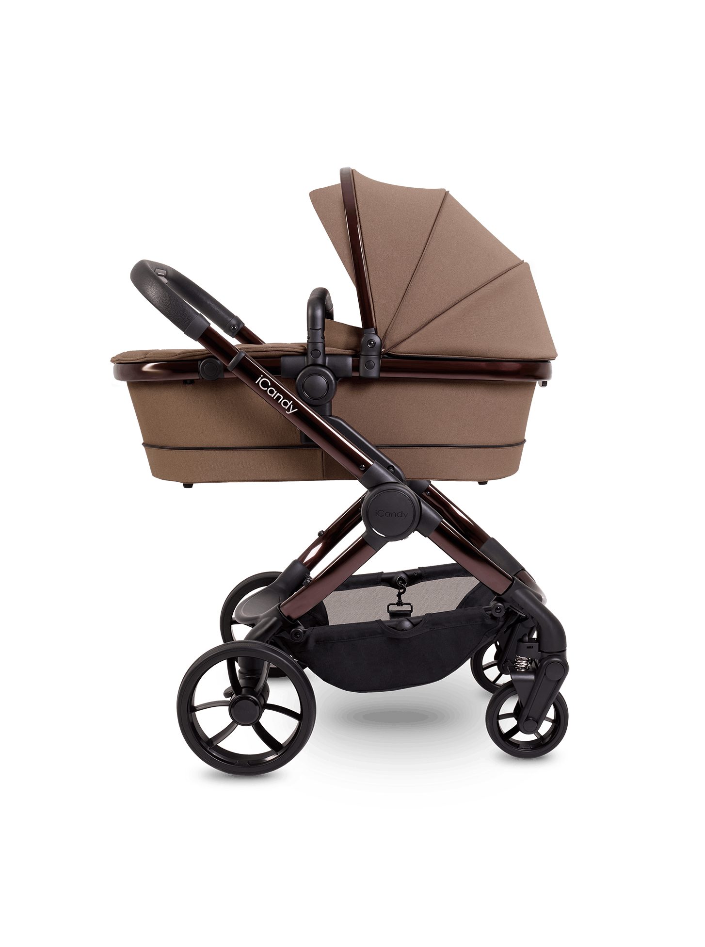 Peach 7 Coco Pushchair and Carrycot - Complete 360 Car Seat Bundle