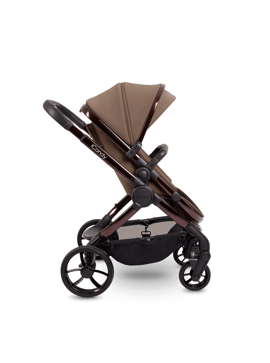 Peach 7 Coco Pushchair and Carrycot - Complete 360 Car Seat Bundle