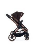 Peach 7 Pecan Pushchair and Carrycot - Complete 360 Car Seat Bundle