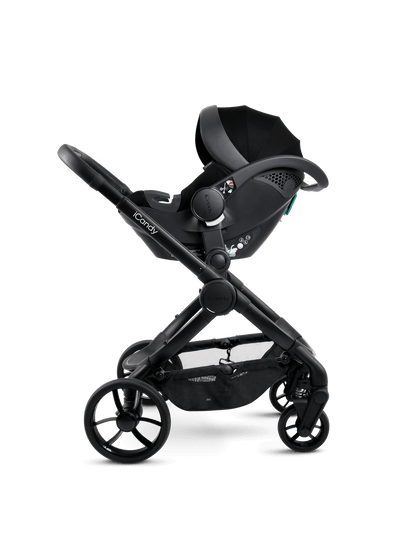 Peach 7 Porcini Pushchair and Carrycot - Complete Car Seat Bundle