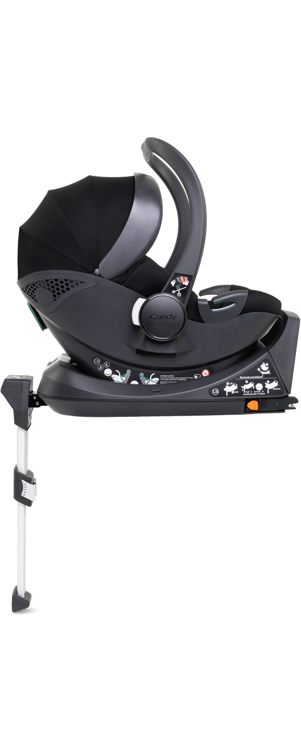 Peach 7 Porcini Pushchair and Carrycot - Complete Car Seat Bundle