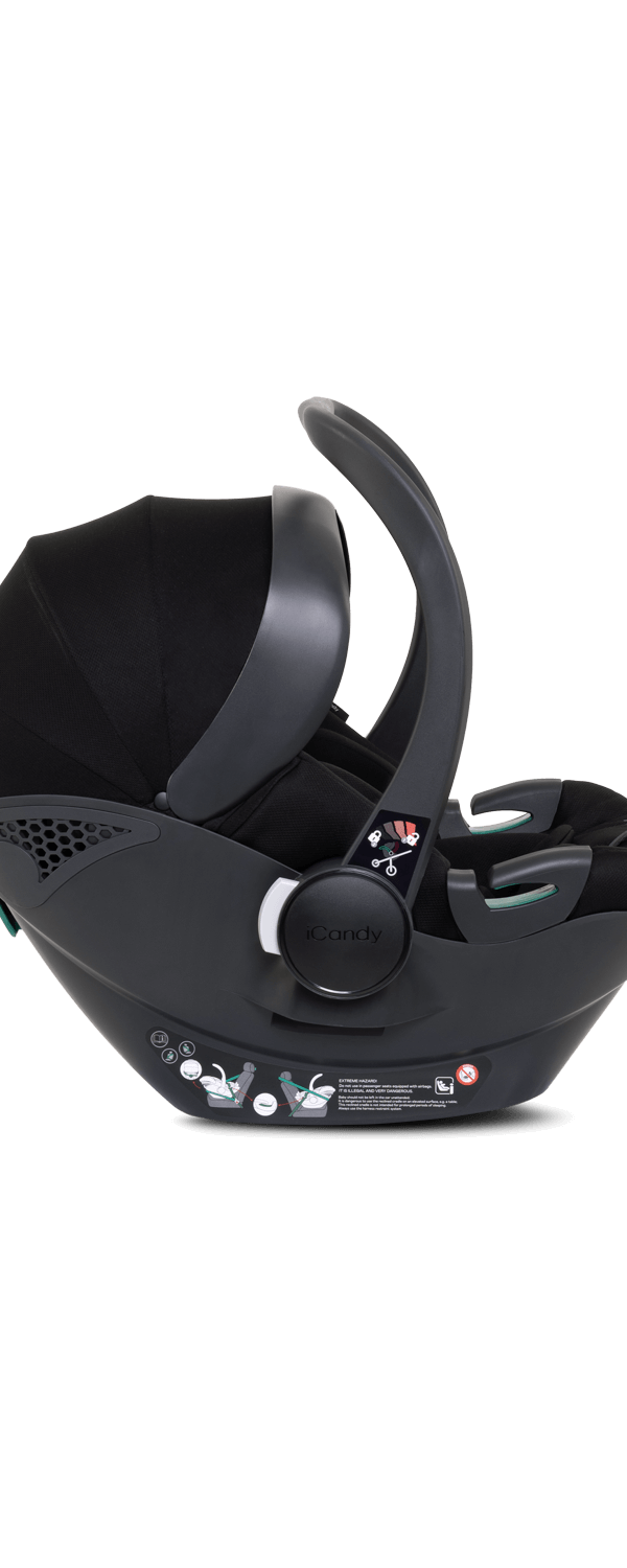 Peach 7 Porcini Pushchair and Carrycot - Complete Car Seat Bundle