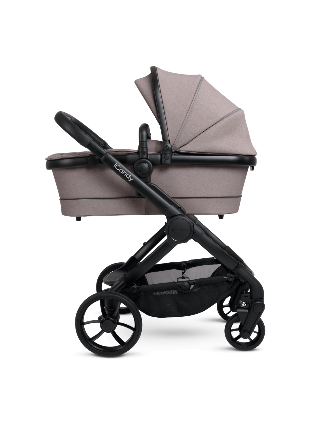 Peach 7 Porcini Pushchair and Carrycot - Complete Bundle