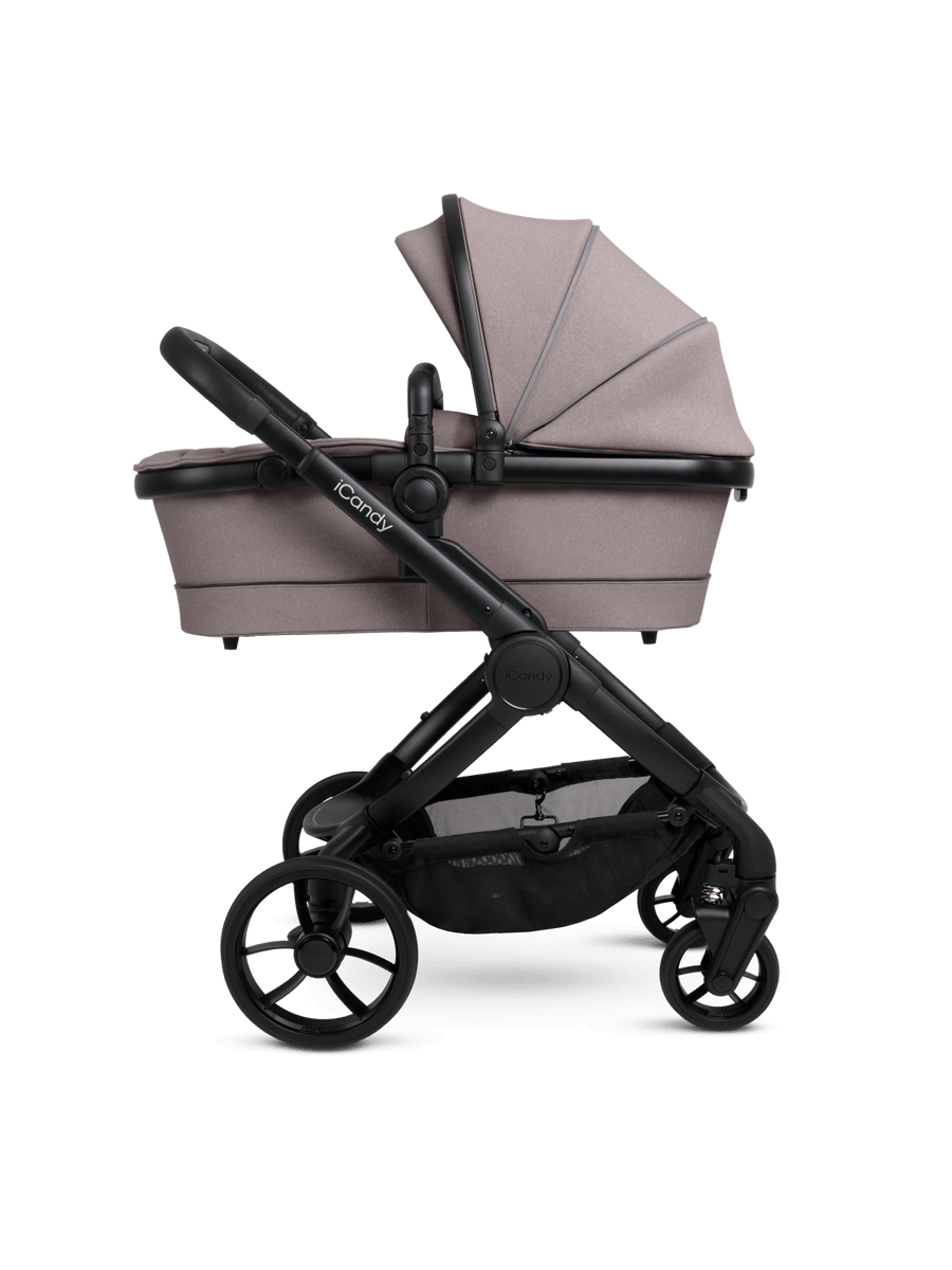 Peach 7 Porcini Pushchair and Carrycot - Complete Bundle