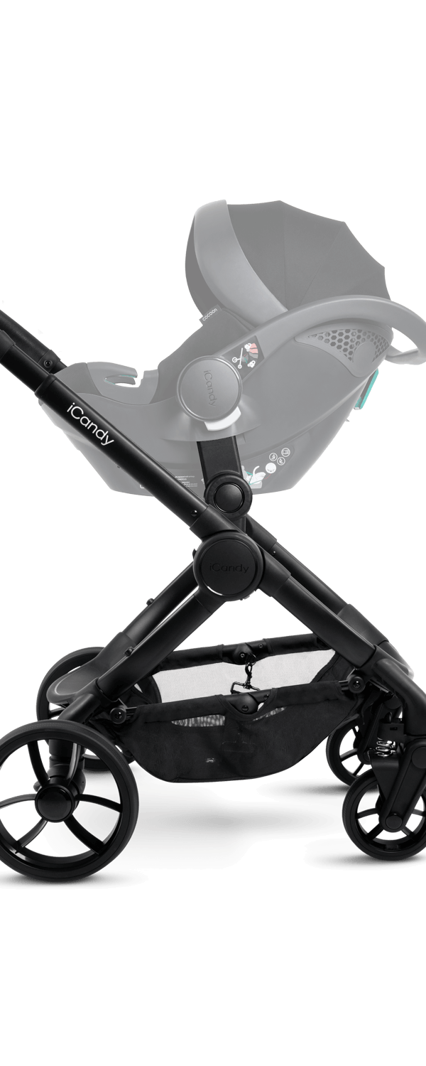 Peach 7 Porcini Pushchair and Carrycot - Complete Bundle