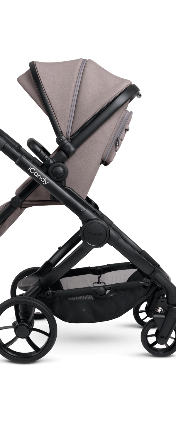 Peach 7 Porcini Pushchair and Carrycot - Complete Bundle