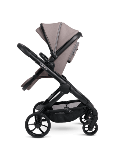 Peach 7 Porcini Pushchair and Carrycot - Complete Bundle